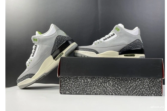 Cheap EP Chlorophyll 136064-006 136064-006 Jordan Air 3 Retro 0519